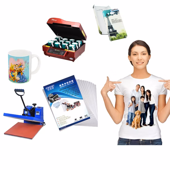 4 Color Mug T Shirt A3+ L1300 Inkjet Dye Sublimation Transfer Printer