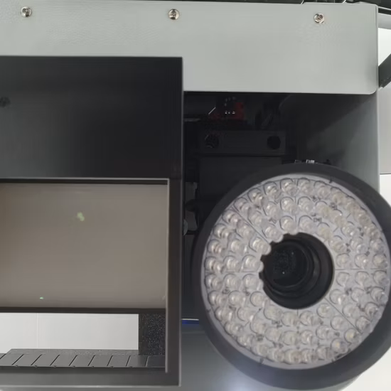 Máquina de medição de imagem Manul com mesa